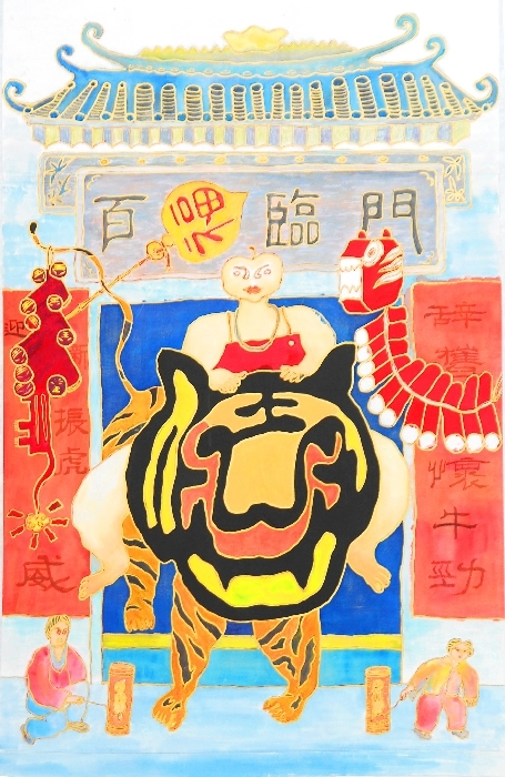 本报讯(记者董洁敏)银牛辞旧岁,金虎踏春来.