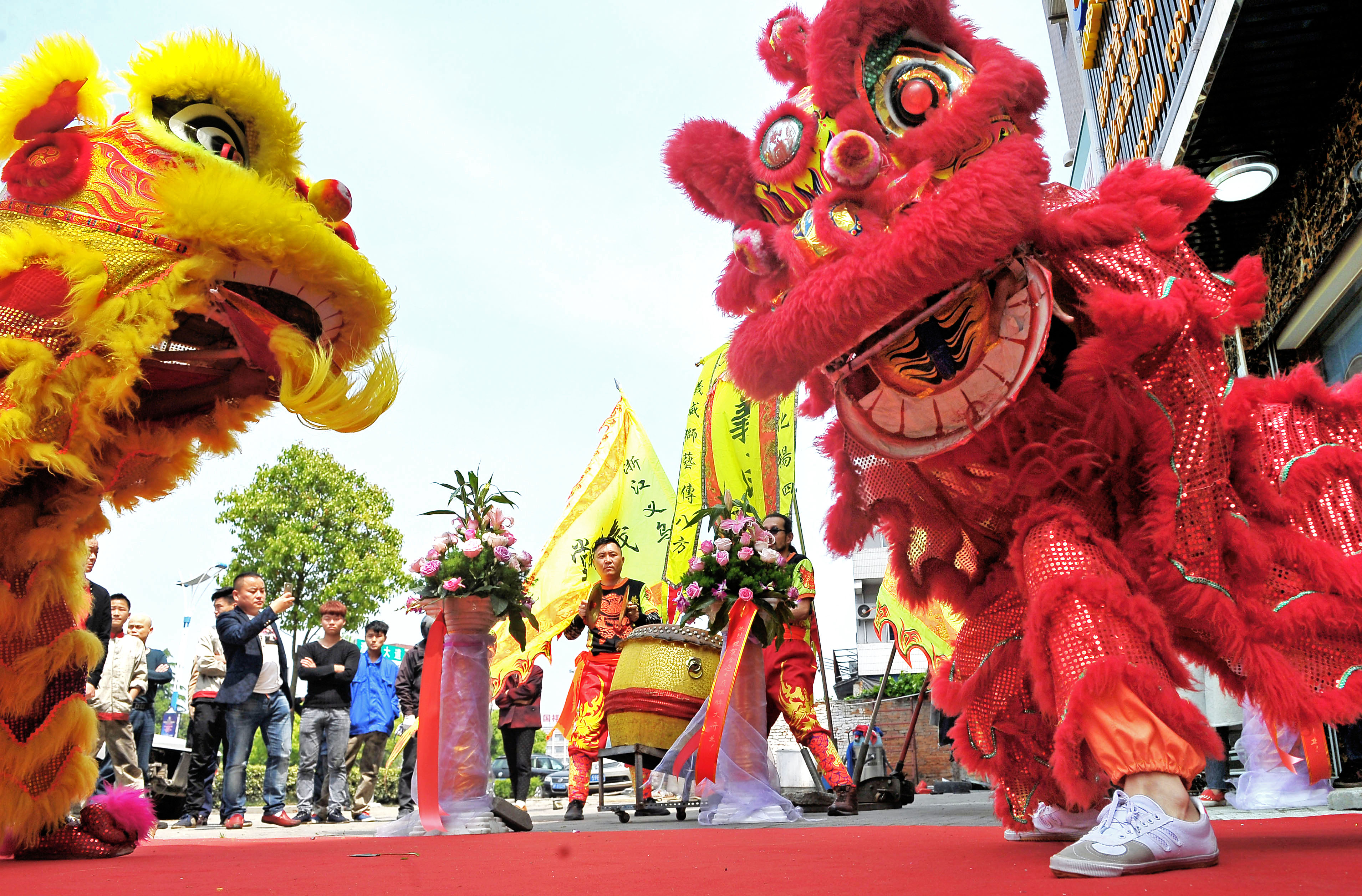 "广东南狮"下江南