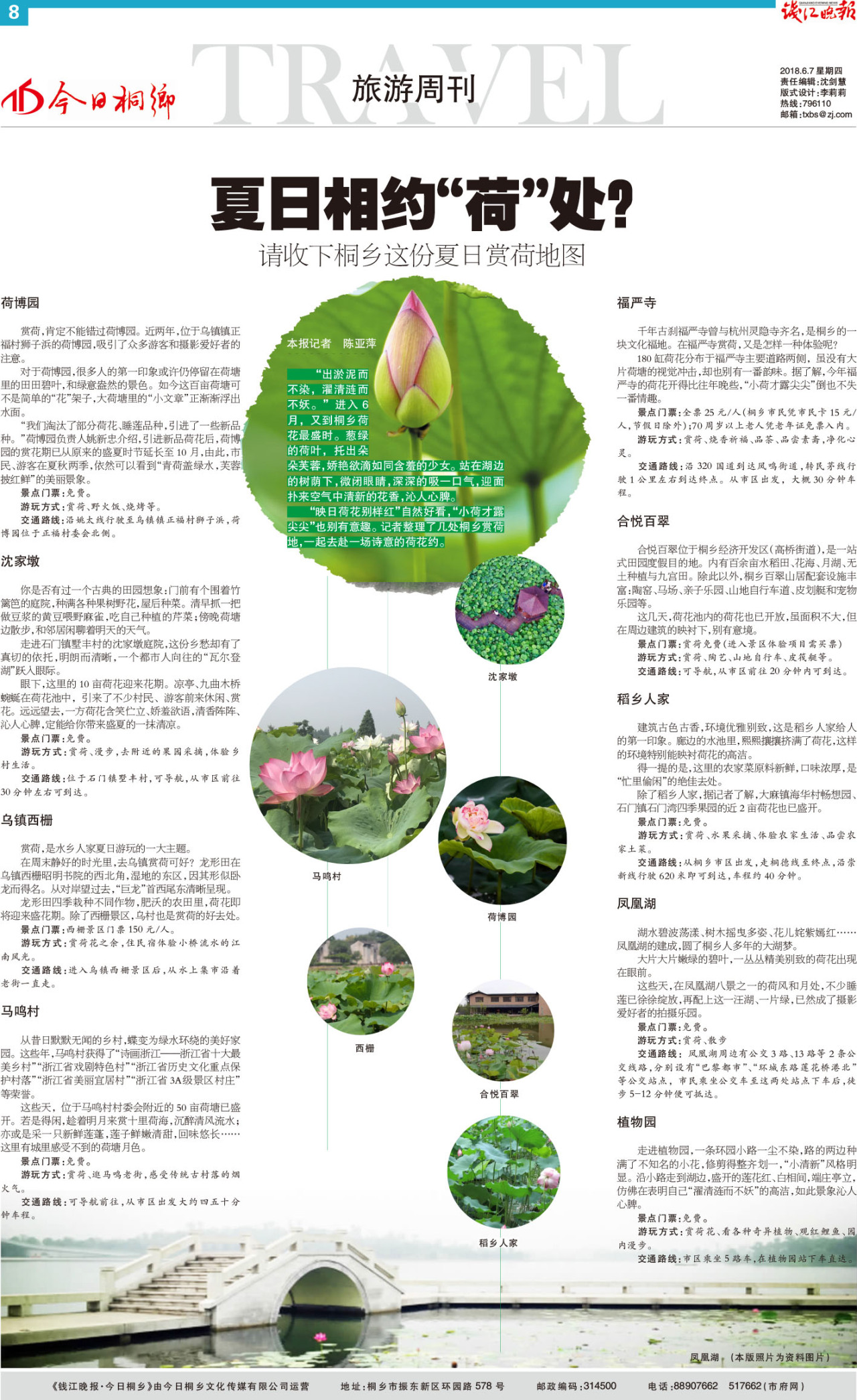 第八版:旅游周刊