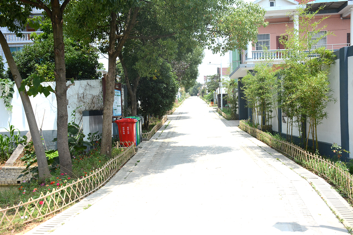 干净整洁的乡村道路