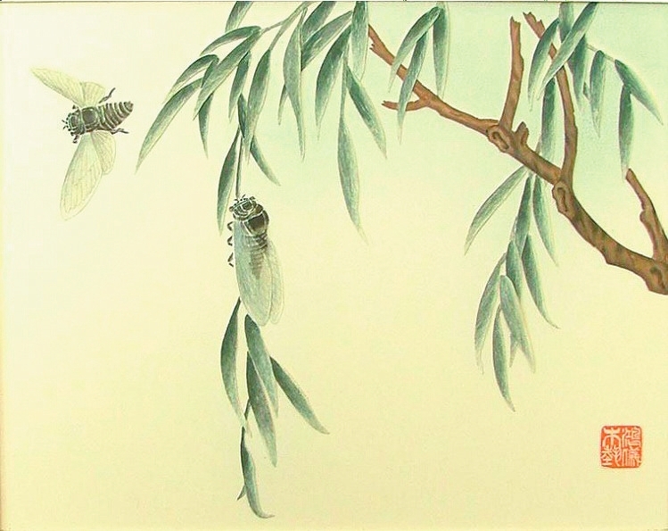 夏蝉煮沸的村庄