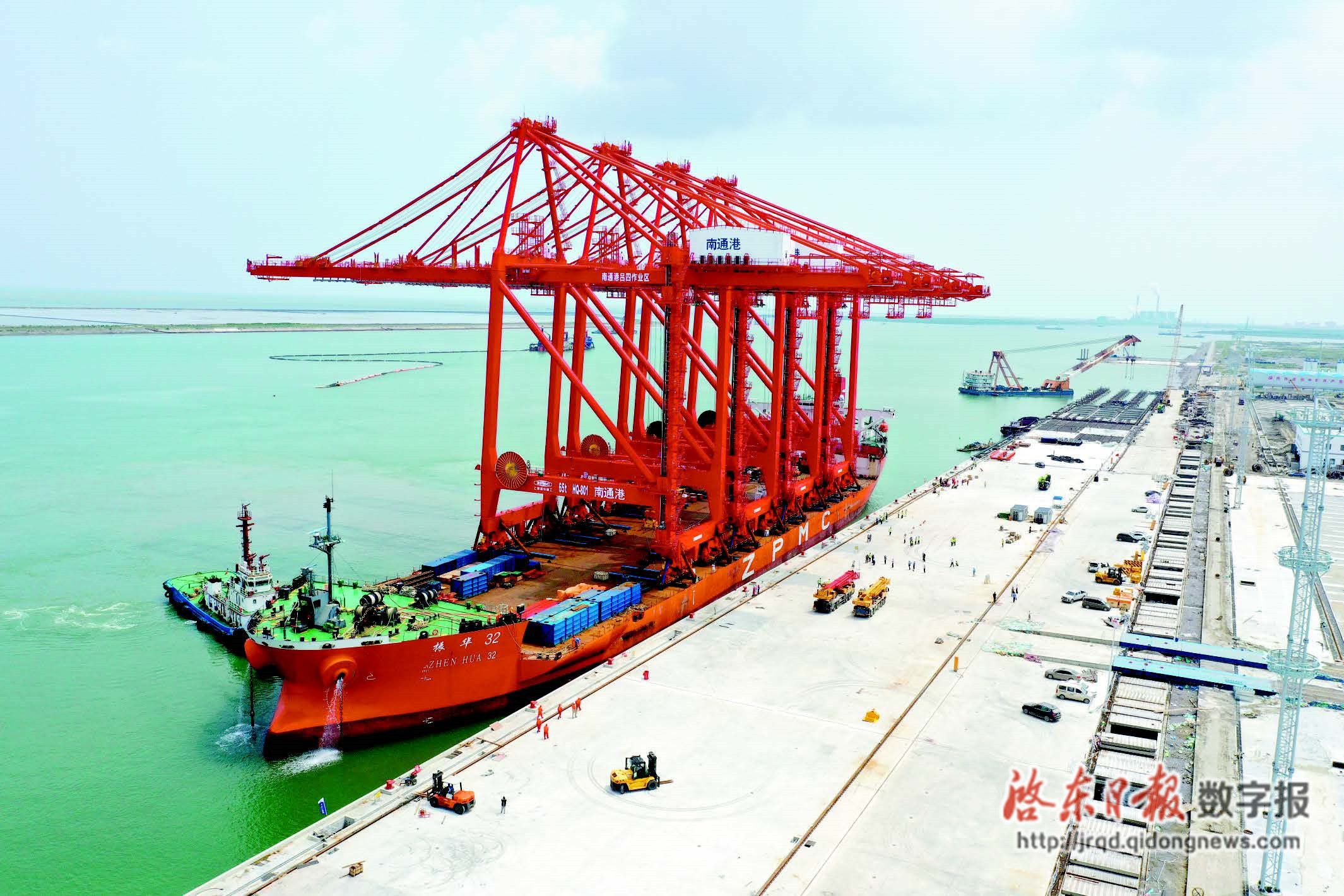 南华机电智能照明成功落地天津港联盟国际集装箱码头