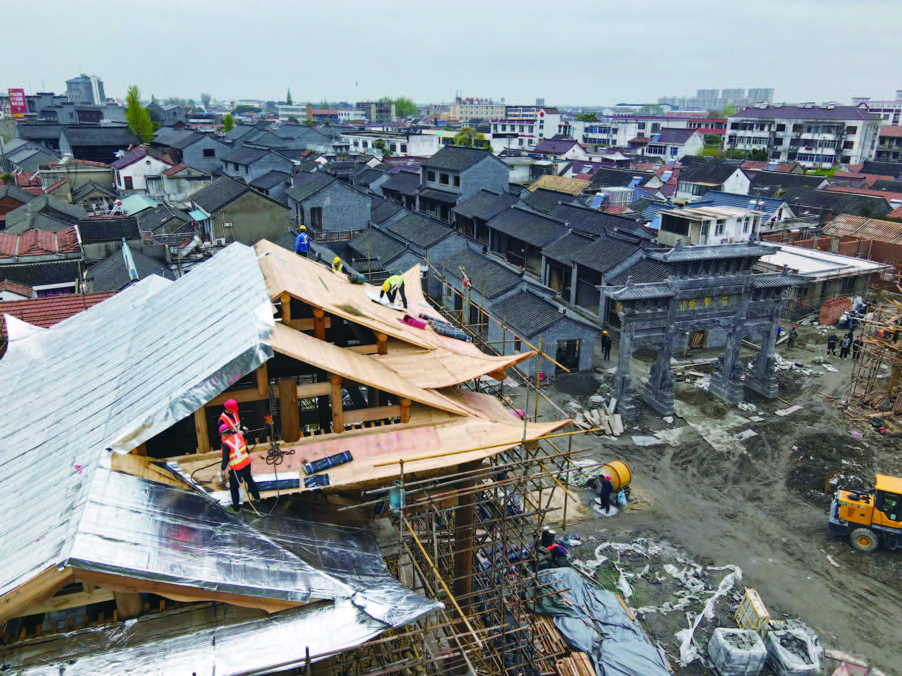 栟茶古镇活旧探新留住乡愁