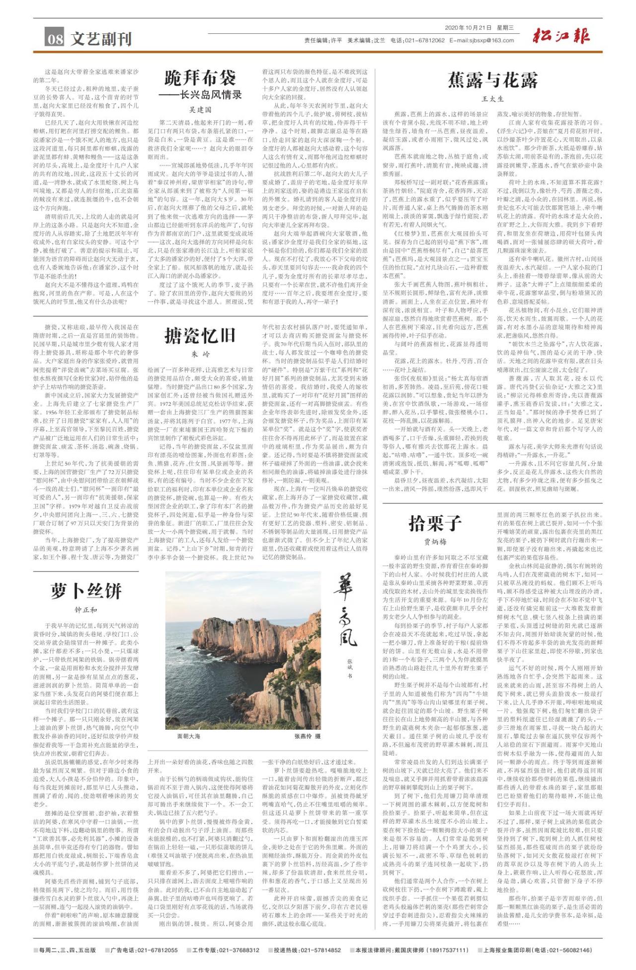 第八版：文艺副刊