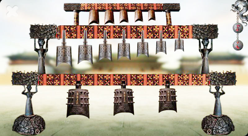 中国古代大型打击乐器,编钟兴起于西周,盛于春秋战国直至秦汉.