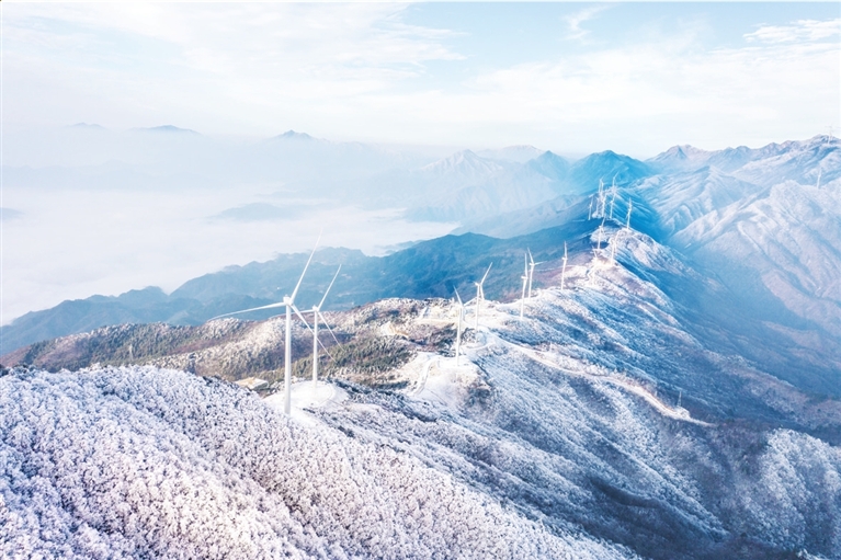 牛草山雪景-安庆日报·岳西周刊
