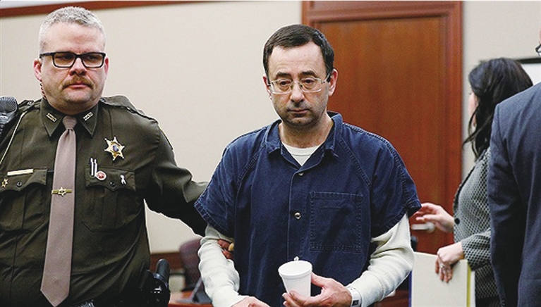 美国体操队医纳萨尔终判入狱175年