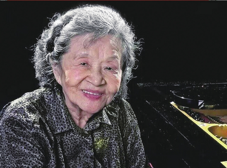 中国第一代钢琴家巫漪丽逝世