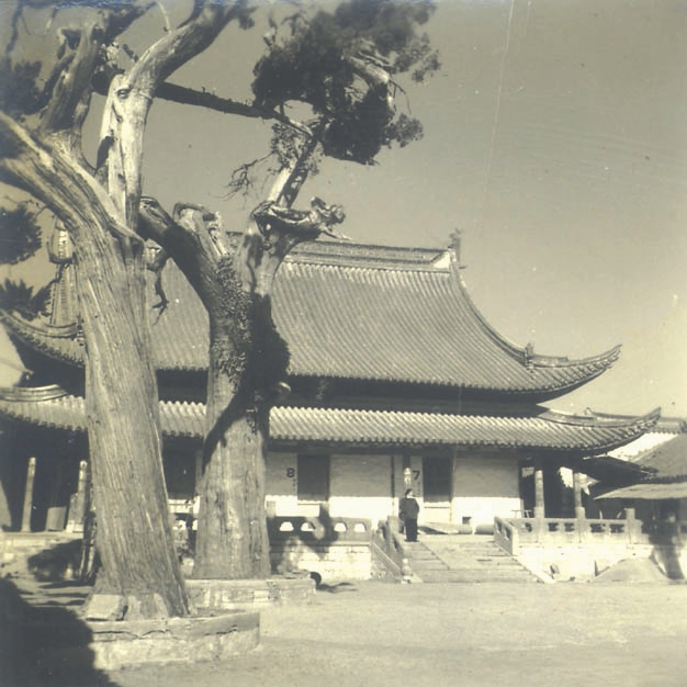 孔庙大成殿(老照片)  ■季颖 1956年摄