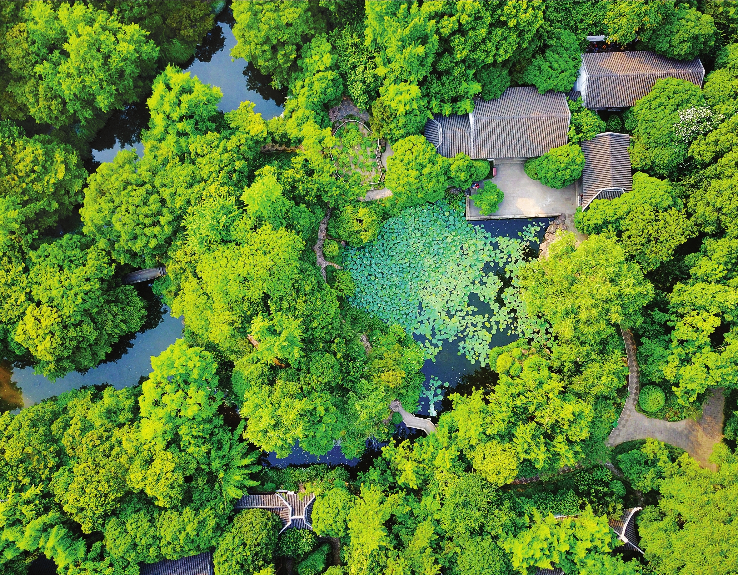 园林叠山理水宛自天开