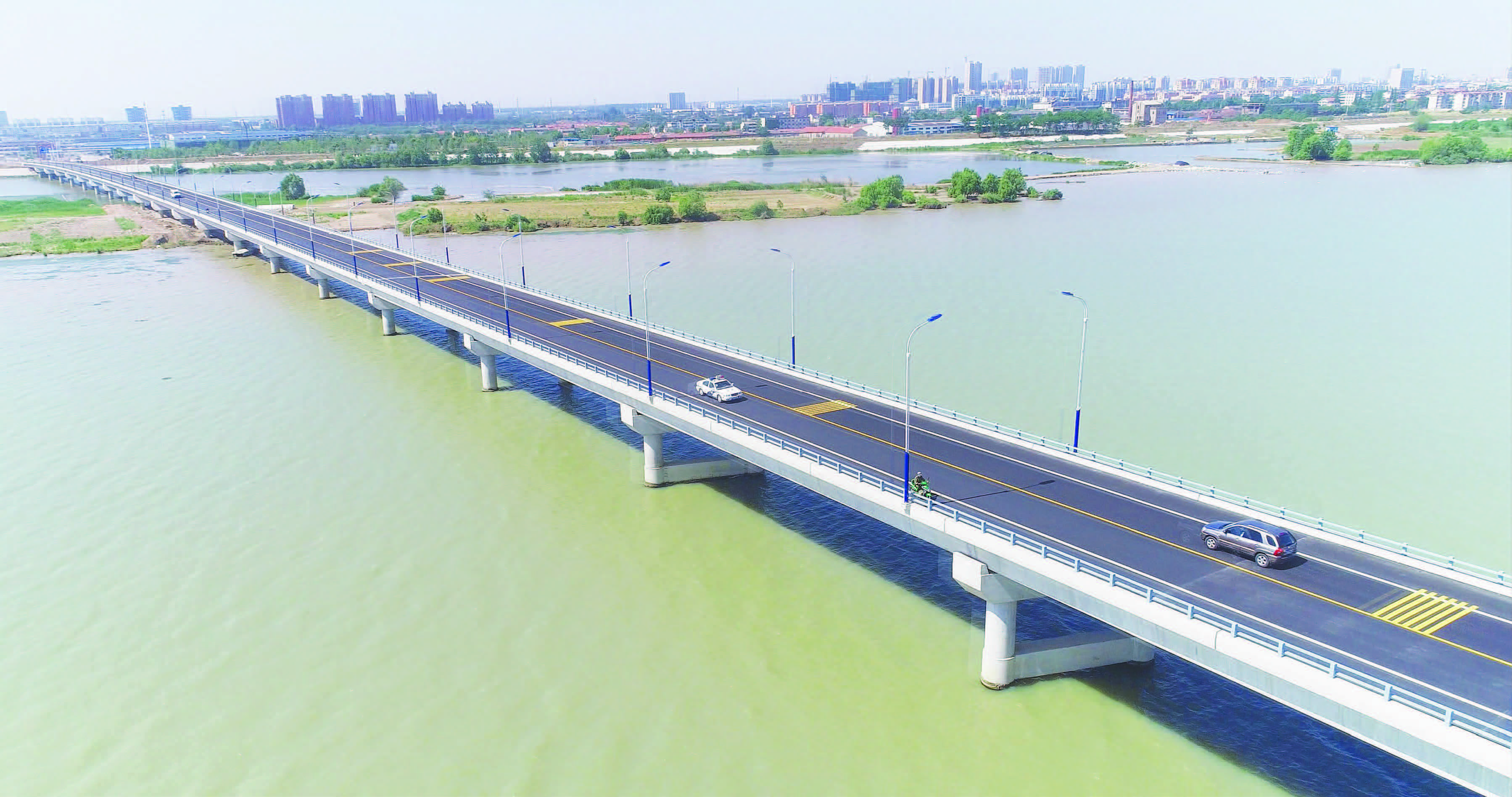 阳谷金水湖大桥图片