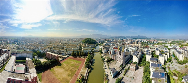 宜山鎮全景圖