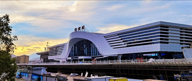 动车新站房月底试运行