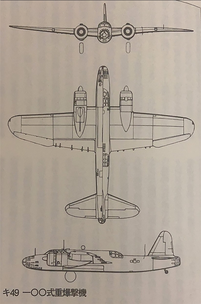 ki-49型即一〇〇式重轰炸机,刈谷正意,《日本陆军试作机物语》,日本光