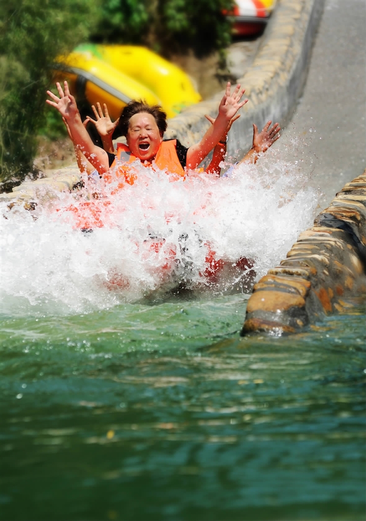 白水涧景区新添北天目漂流项目