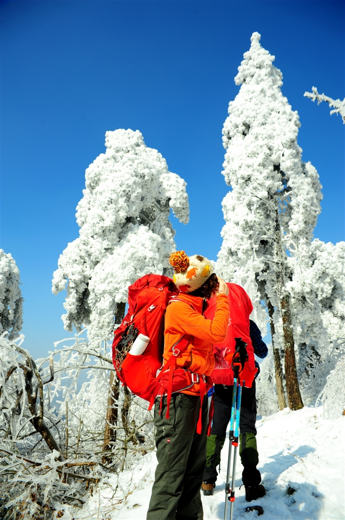 追寻临安最美雪景探访百丈岭冰雪殿堂