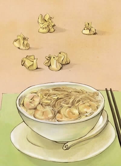 一碗馄饨香