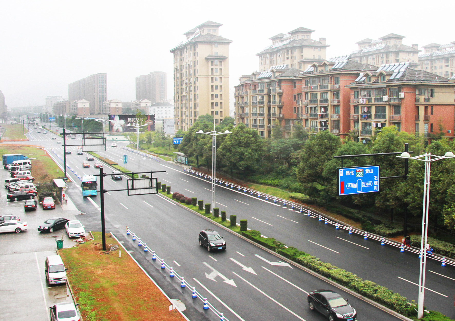 老城区有环北路,吴越街整治