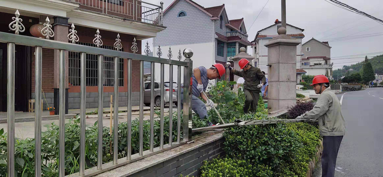 板桥镇上田村示范型村落景区创建马不停蹄