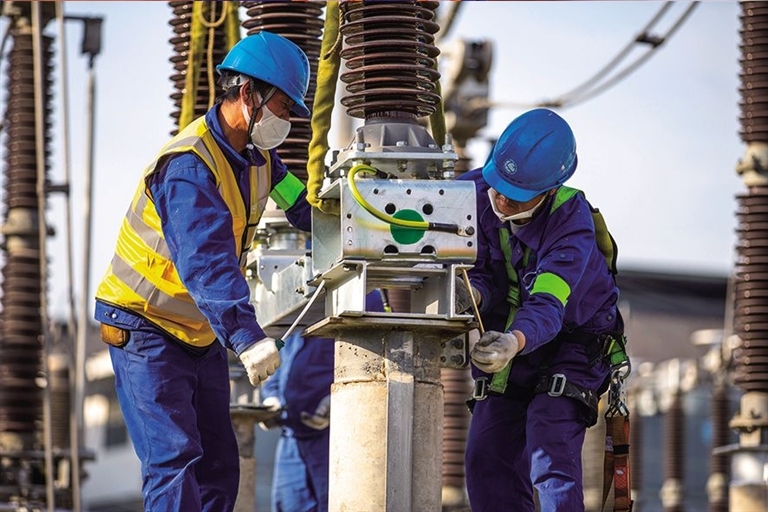 保障电网助力复工复产