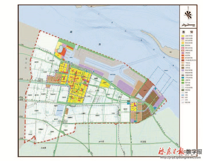 吕四港2021拆迁规划图图片