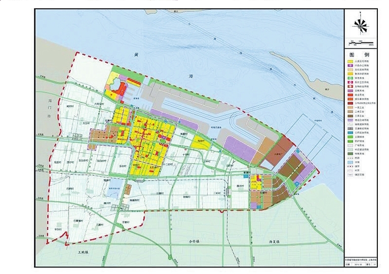 吕四港2021拆迁规划图图片