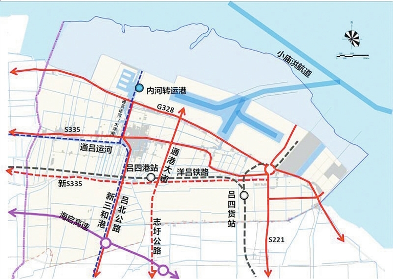 吕四港总体规划图片