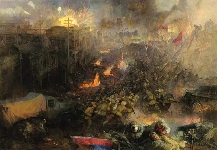 南昌起义罗田喜罗婧油画京汉铁路工人大罢工翁诞宪油画中非友谊的丰碑