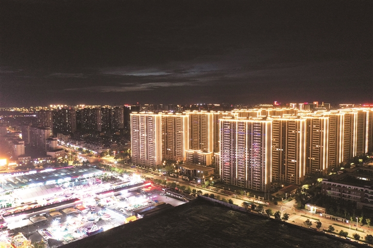 夜景亮化提升城市夜魅力