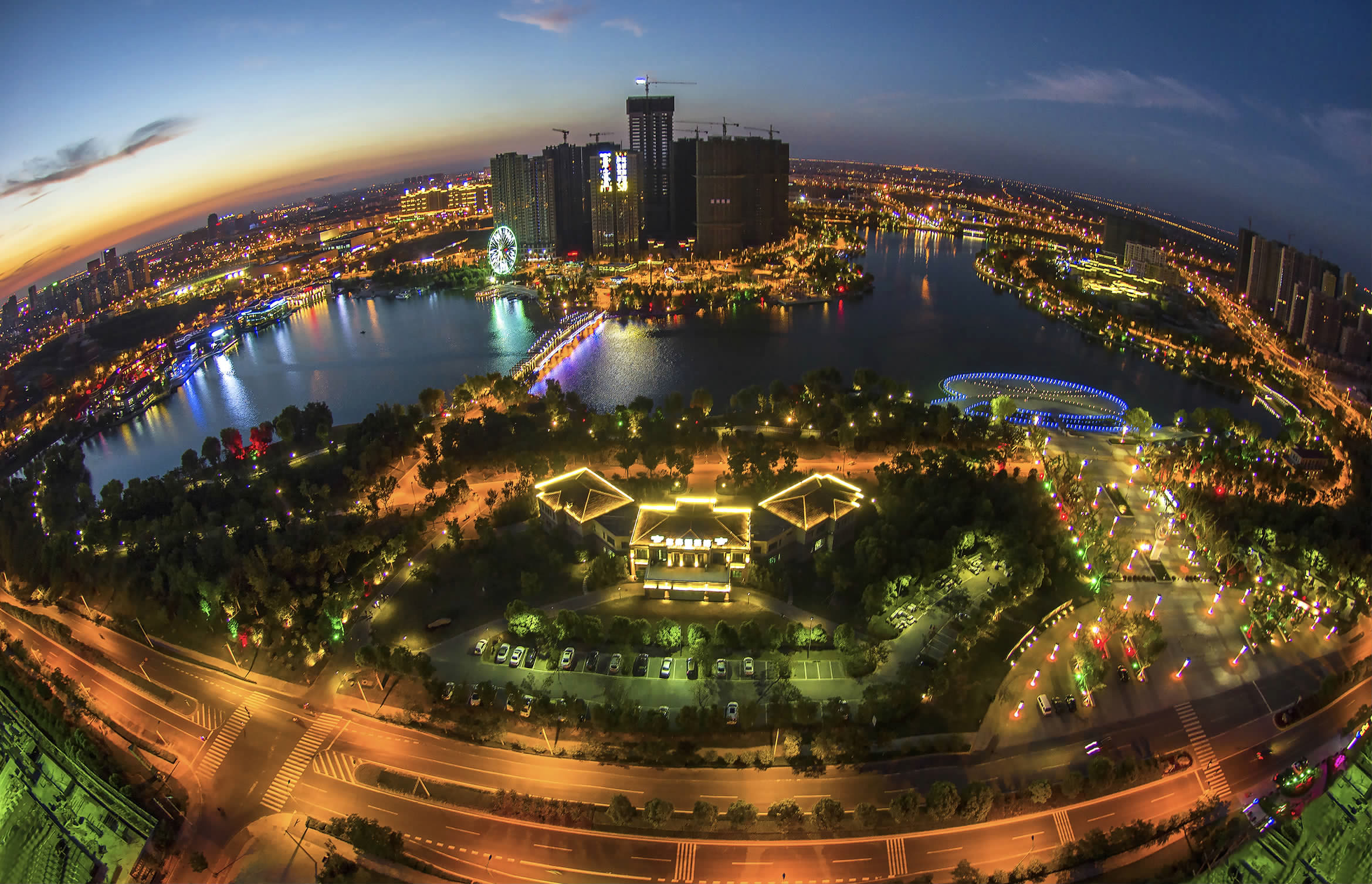 北京通州城市风景图片