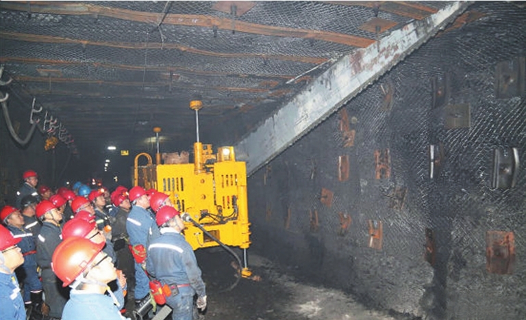 同煤集团顶板系统治理成效显著